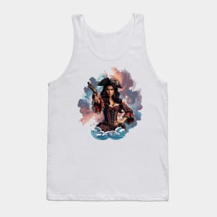 Anne Bonnie Pirate Woman Tank Top